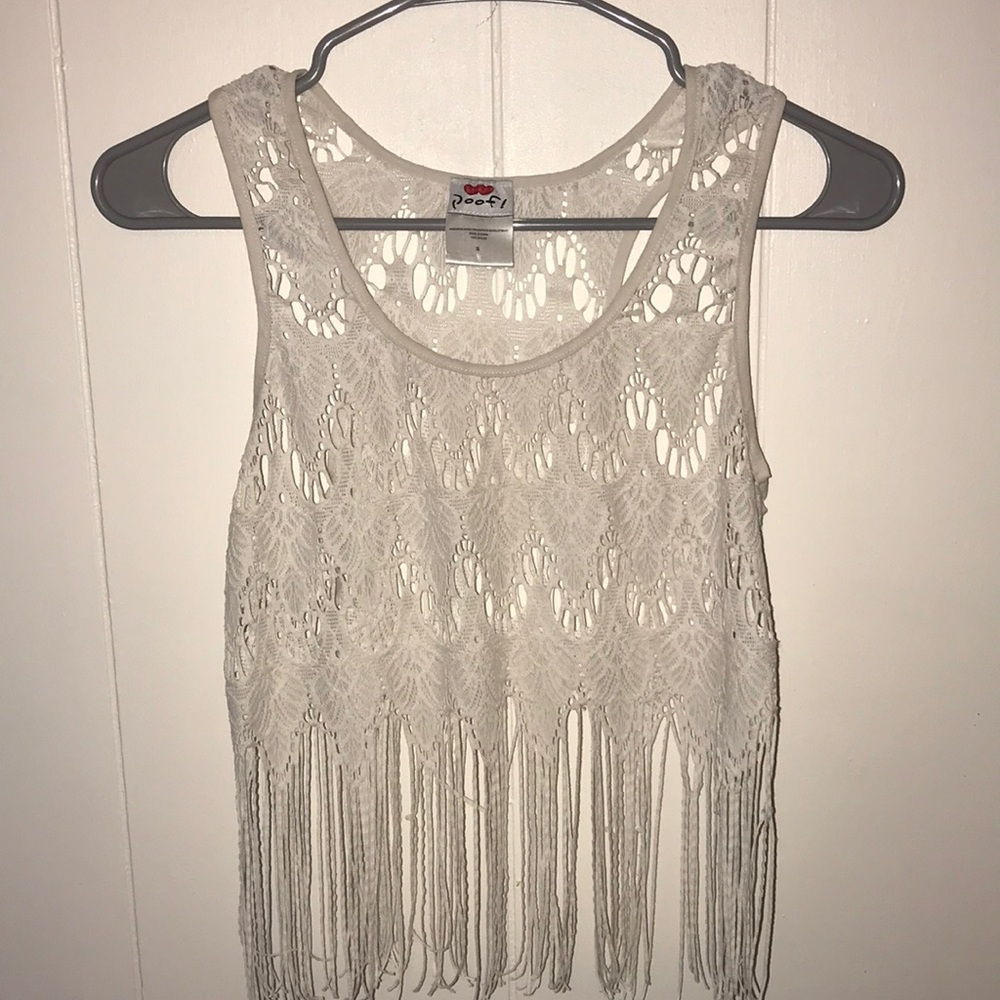 Lacey tank crop top!